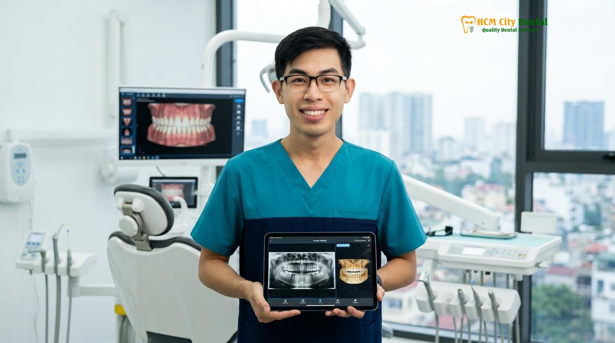 Dr. Nguyen Van Cuong DDS at HCMC Dental Clinic