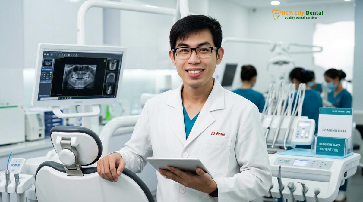 Dr. Nguyen Van Cuong DDS at HCMC Dental Clinic