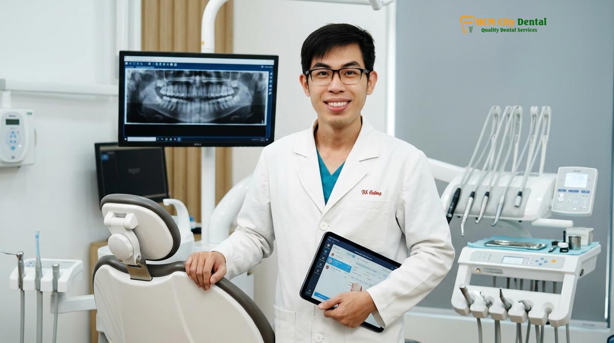 Dr. Nguyen Van Cuong DDS at HCMC Dental Clinic