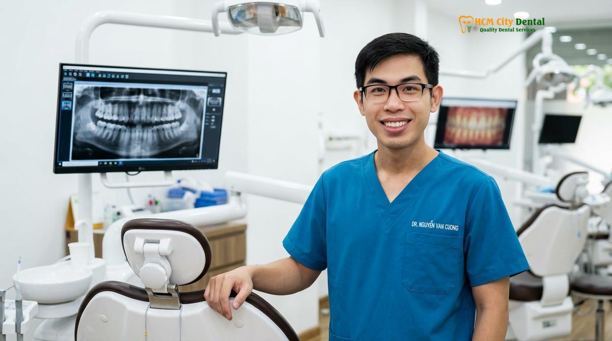 Dr. Nguyen Van Cuong DDS at HCMC Dental Clinic