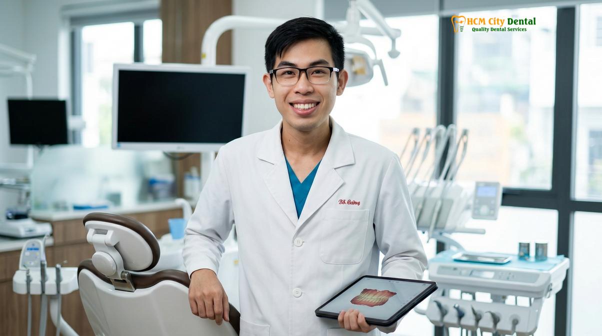 Dr. Nguyen Van Cuong DDS at HCMC Dental Clinic