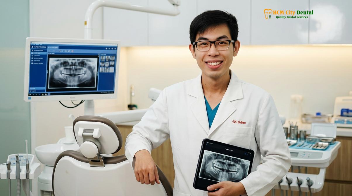 Dr. Nguyen Van Cuong DDS at HCMC Dental Clinic