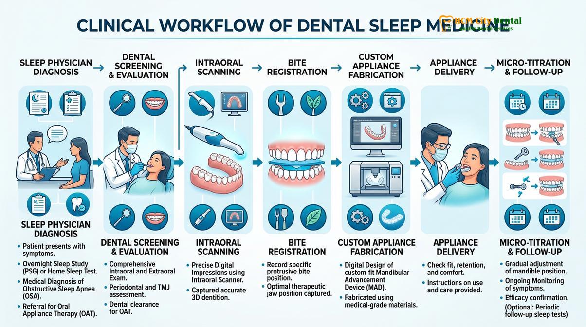 Summary diagram of custom vs OTC snoring mouthpiece