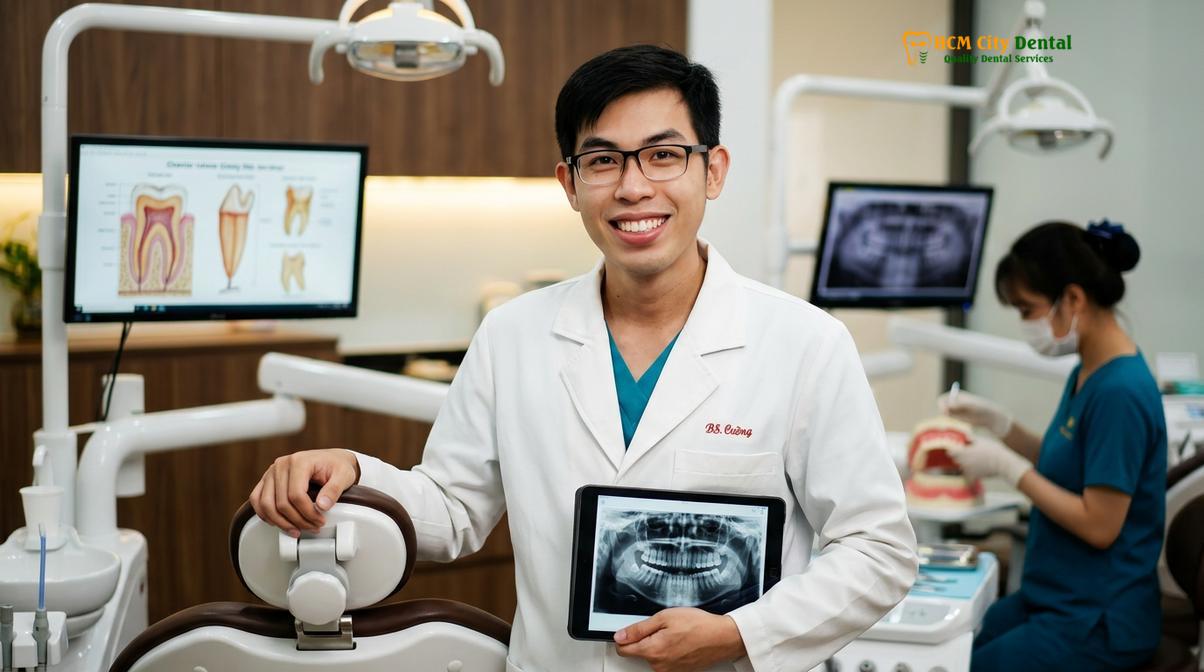 Dr. Nguyen Van Cuong DDS at HCMC Dental Clinic