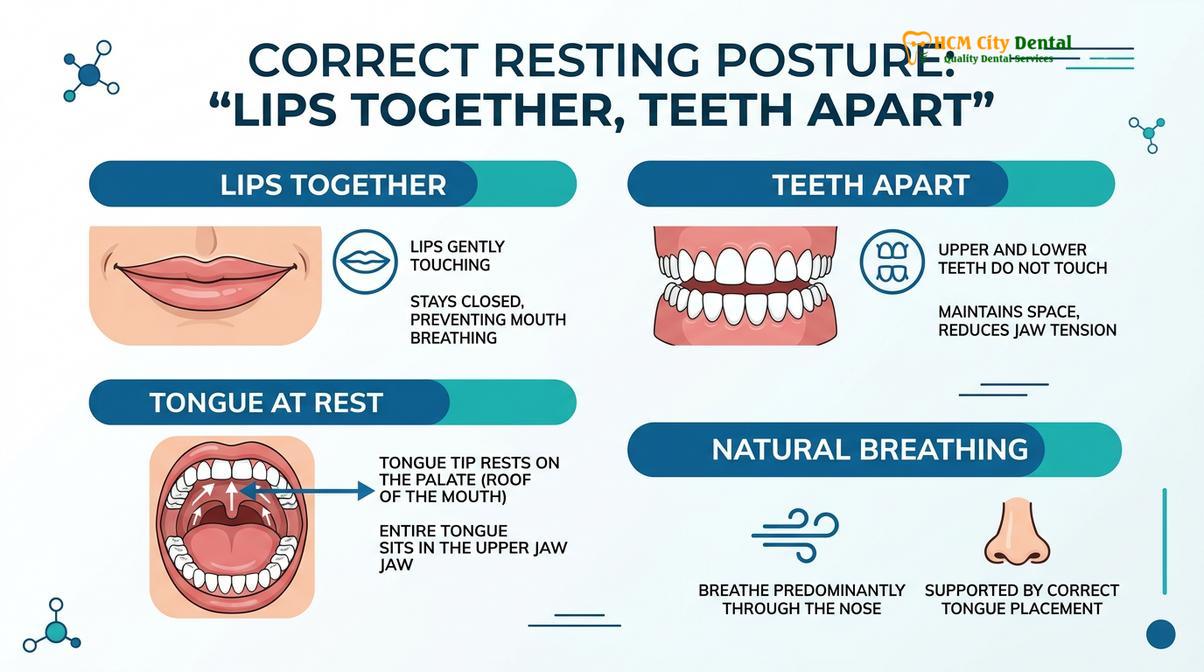 Summary diagram of jaw clenching during day