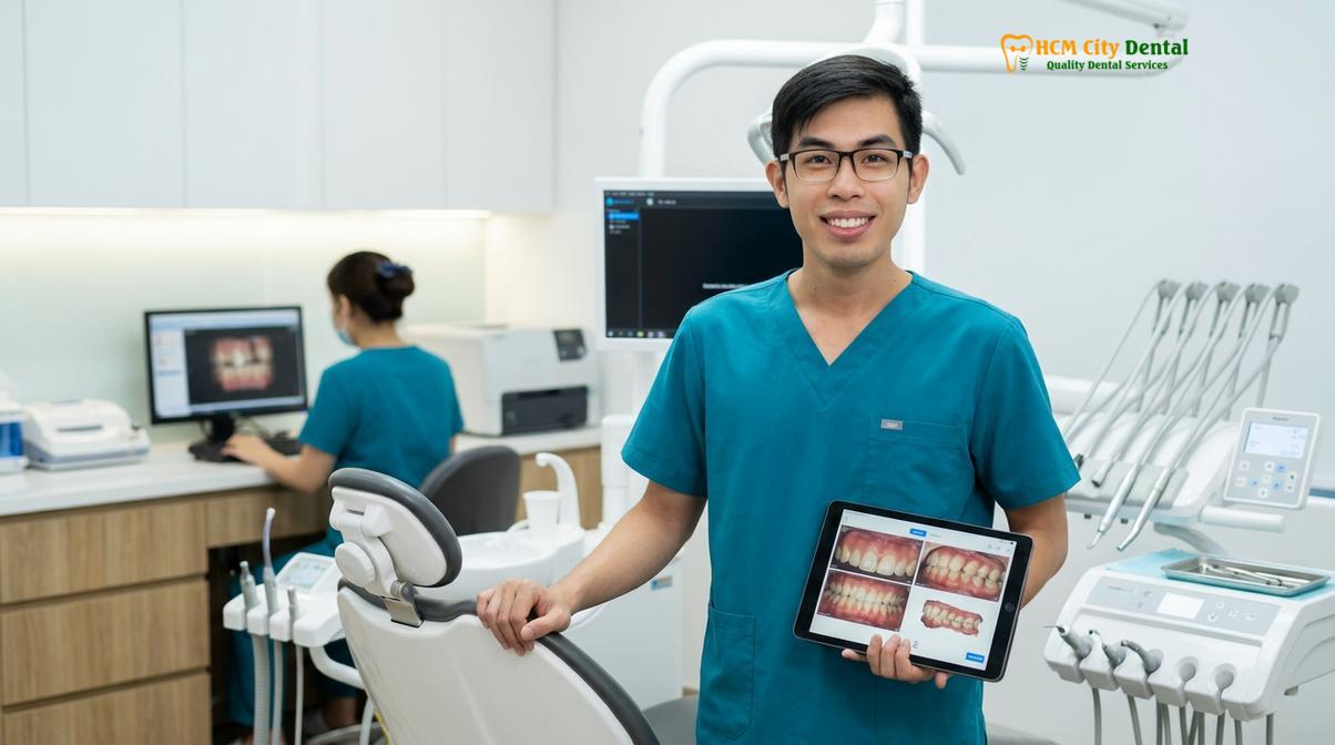 Dr. Nguyen Van Cuong DDS at HCMC Dental Clinic