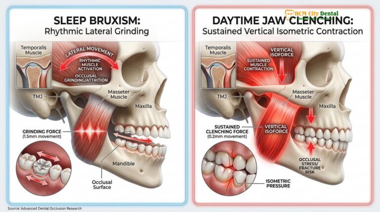 Daytime Bruxism Jaw Clenching Guide | HCMC Dental