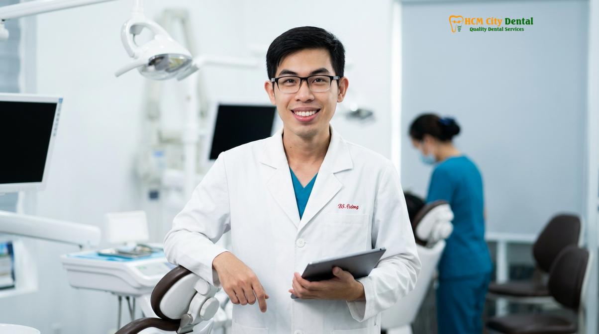 Dr. Nguyen Van Cuong DDS at HCMC Dental Clinic