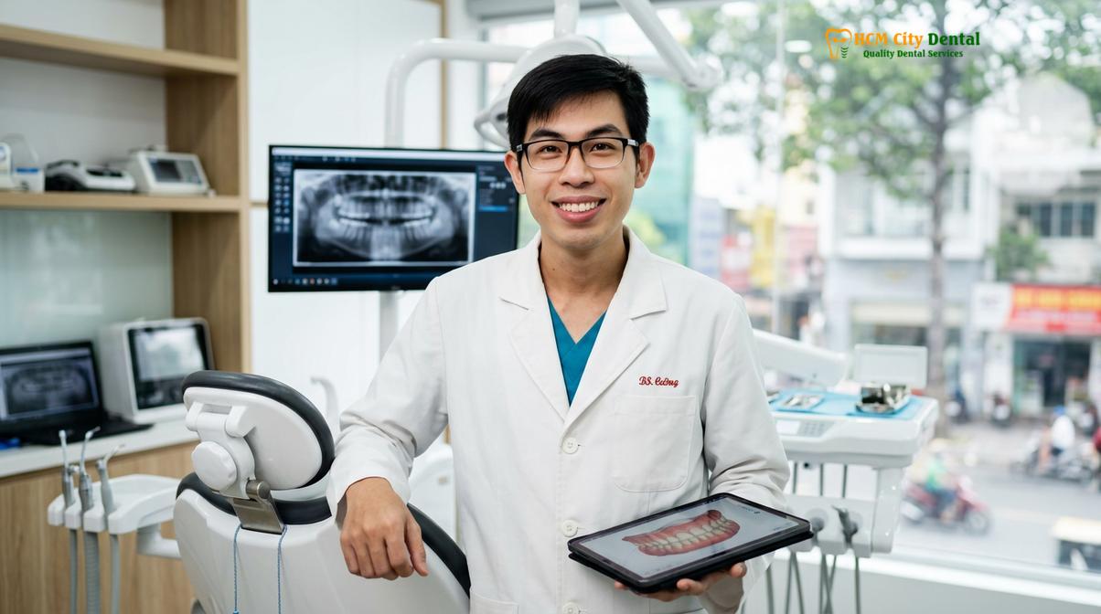 Dr. Nguyen Van Cuong DDS at HCMC Dental Clinic