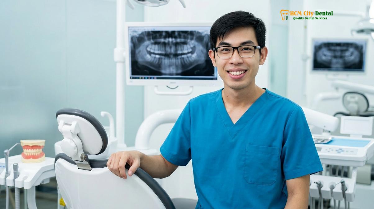 Dr. Nguyen Van Cuong DDS at HCMC Dental Clinic