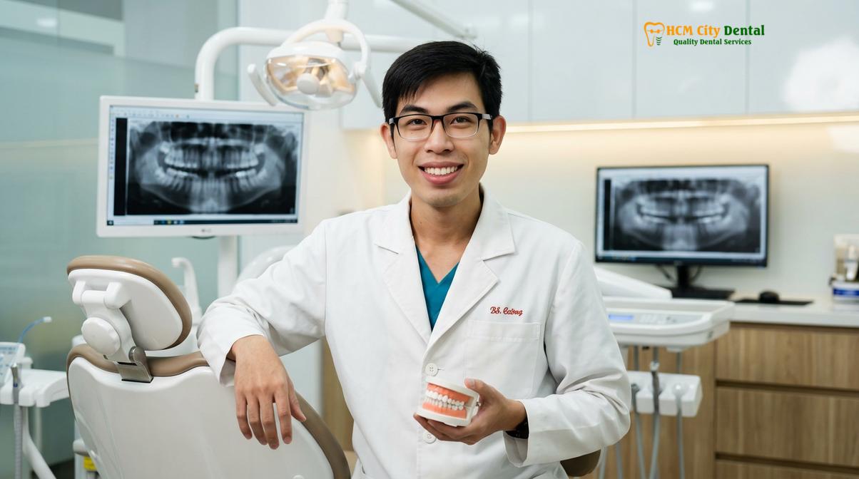 Dr. Nguyen Van Cuong DDS at HCMC Dental Clinic
