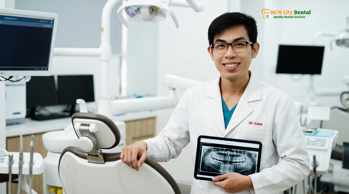 Dr. Nguyen Van Cuong DDS at HCMC Dental Clinic