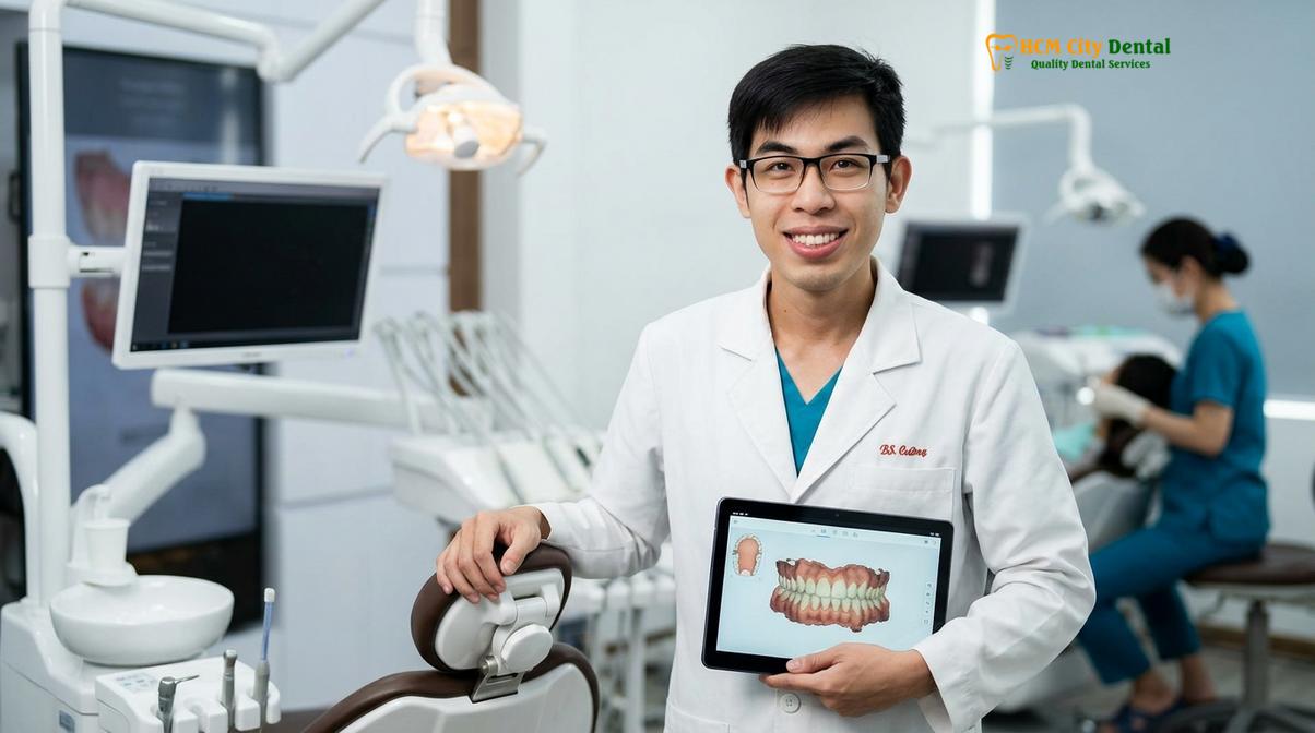 Dr. Nguyen Van Cuong DDS at HCMC Dental Clinic