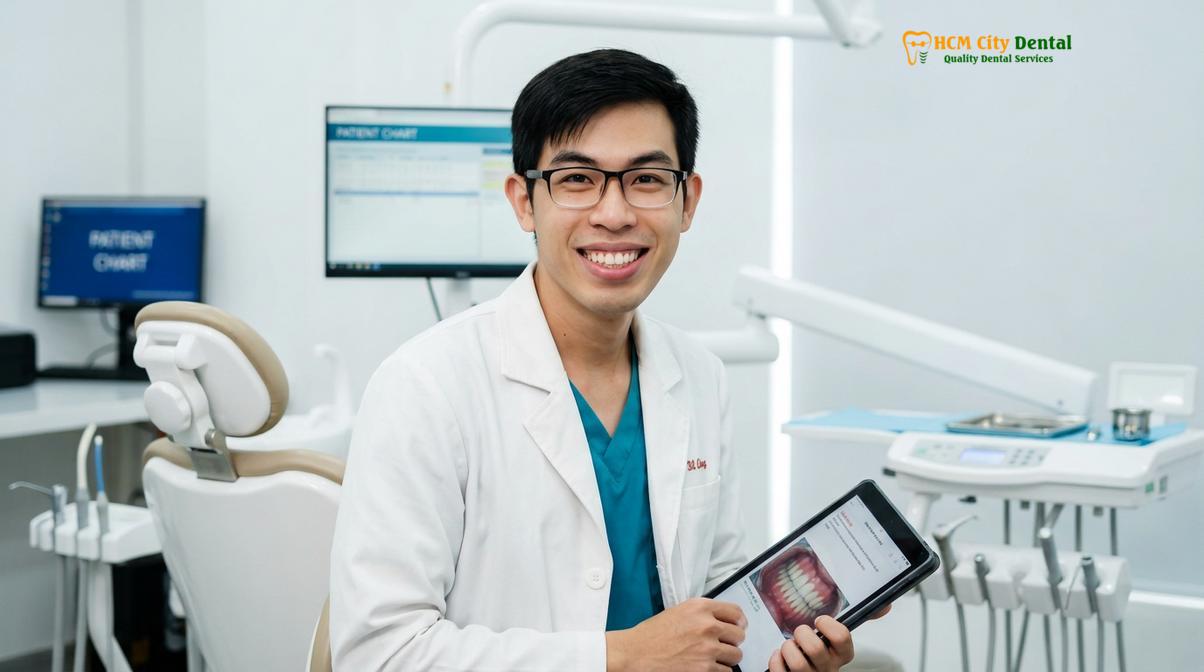 Dr. Nguyen Van Cuong DDS at HCMC Dental Clinic