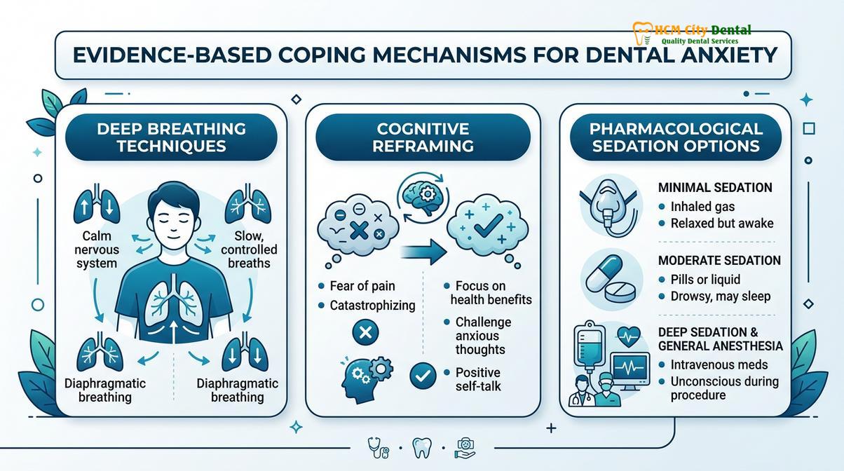 Summary diagram of dental anxiety symptoms