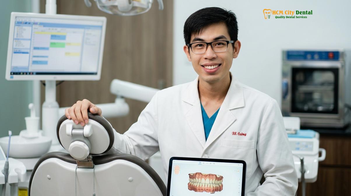 Dr. Nguyen Van Cuong DDS at HCMC Dental Clinic