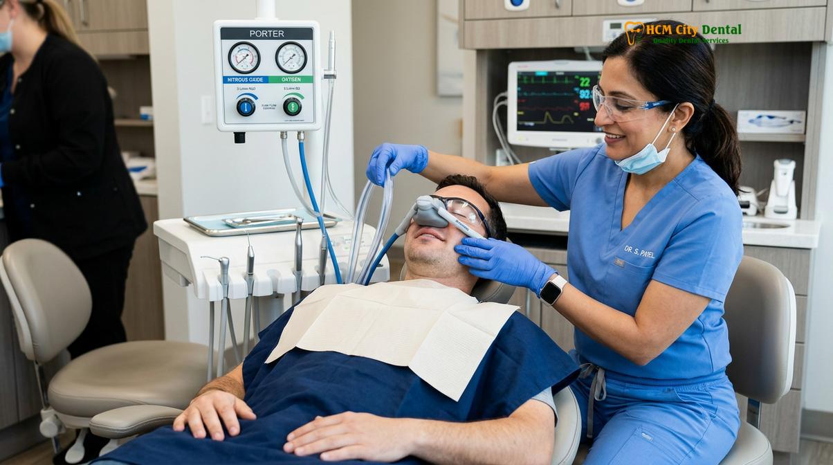 Visual description of Dental Anxiety Root Canal Saigon