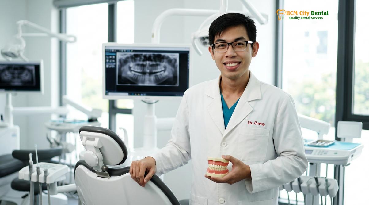 Dr. Nguyen Van Cuong DDS at HCMC Dental Clinic