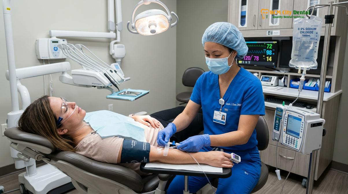 Clinical photography related to dental anxiety medications list