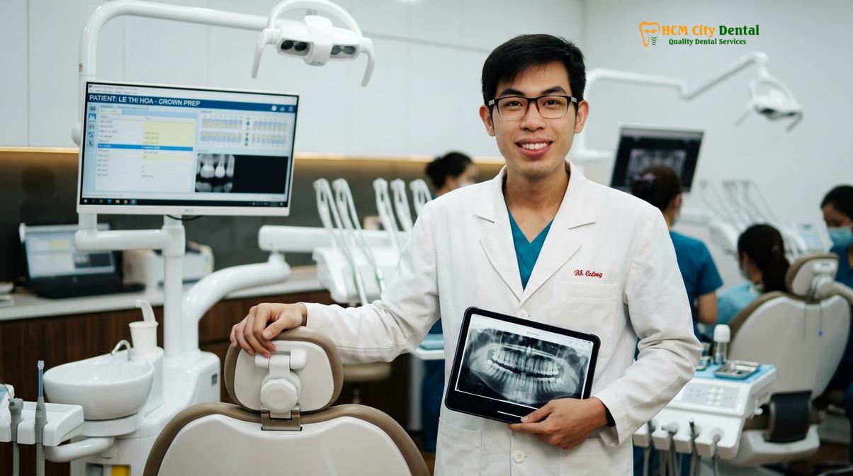 Dr. Nguyen Van Cuong DDS at HCMC Dental Clinic