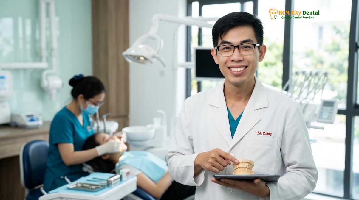 Dr. Nguyen Van Cuong DDS at HCMC Dental Clinic