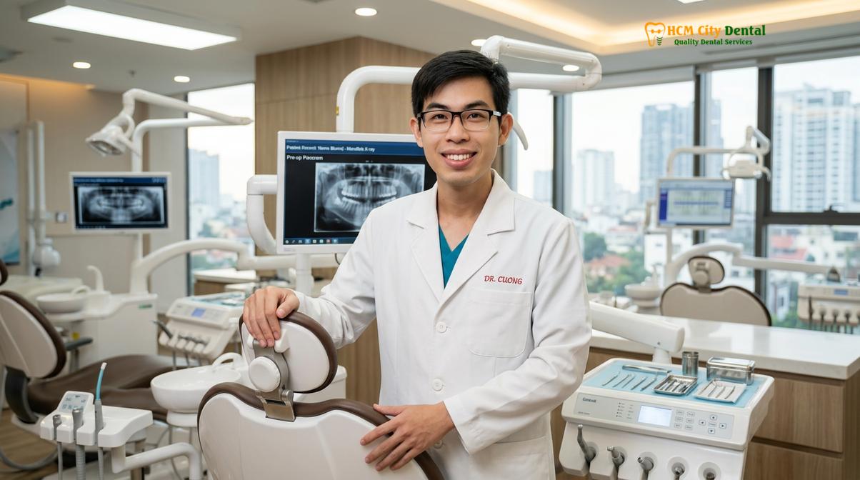 Dr. Nguyen Van Cuong DDS at HCMC Dental Clinic