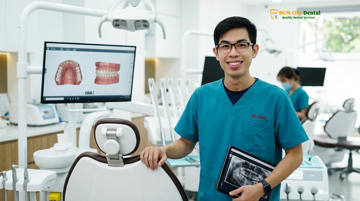 Dr. Nguyen Van Cuong DDS at HCMC Dental Clinic