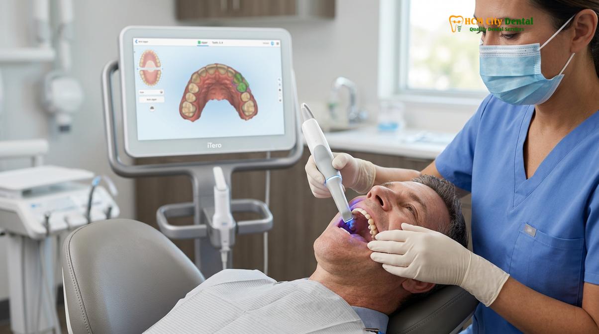 Clinical illustration of dental bridge cost vietnam