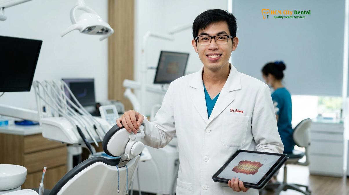 Dr. Nguyen Van Cuong DDS at HCMC Dental Clinic