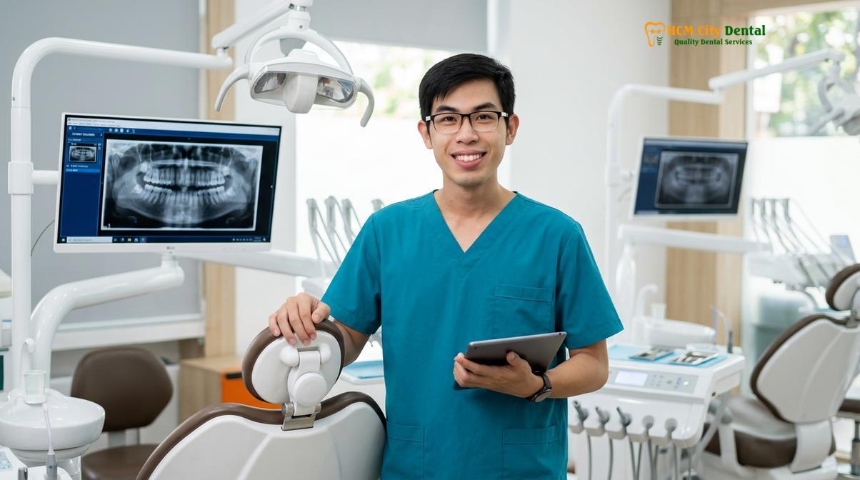 Dr. Nguyen Van Cuong DDS at HCMC Dental Clinic