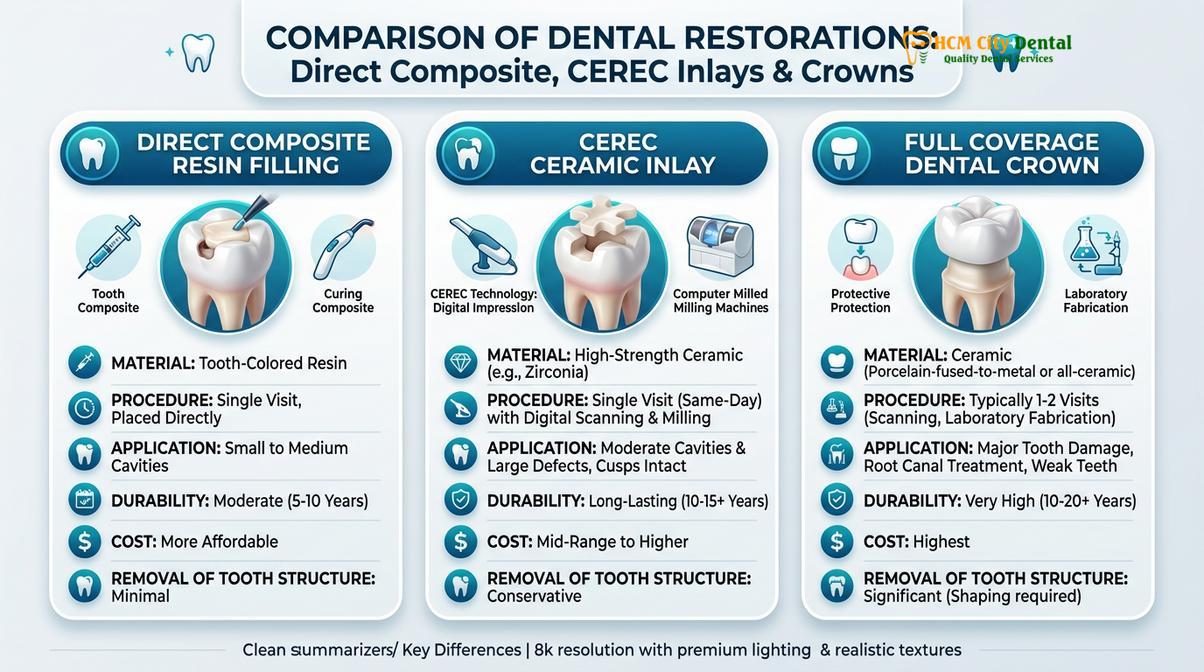 Summary diagram of Dental Care Package Cleaning Whitening Filling Combo