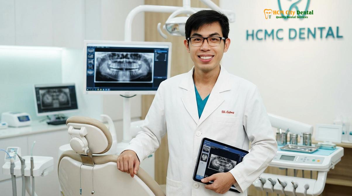 Dr. Nguyen Van Cuong DDS at HCMC Dental Clinic