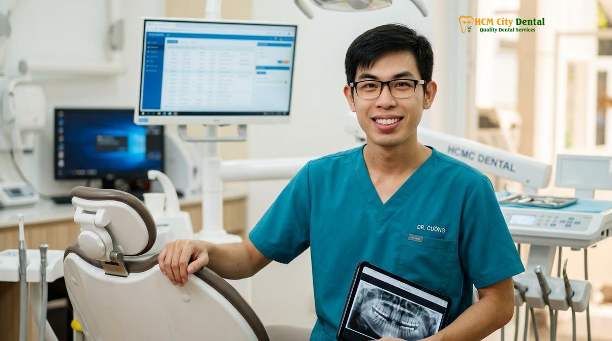 Dr. Nguyen Van Cuong DDS at HCMC Dental Clinic