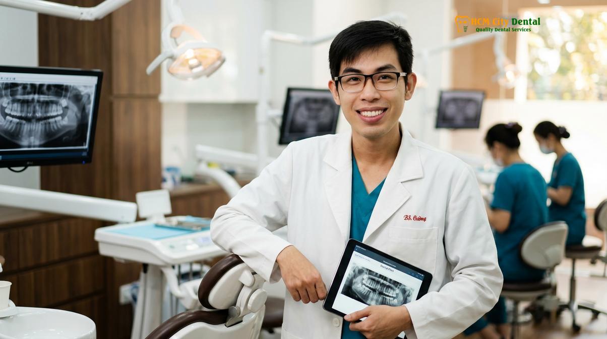 Dr. Nguyen Van Cuong DDS at HCMC Dental Clinic