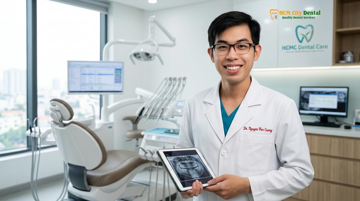 Dr. Nguyen Van Cuong DDS at HCMC Dental Clinic