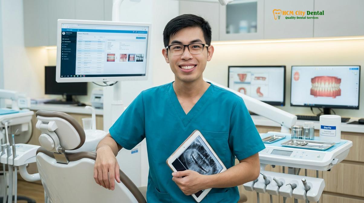 Dr. Nguyen Van Cuong DDS at HCMC Dental Clinic