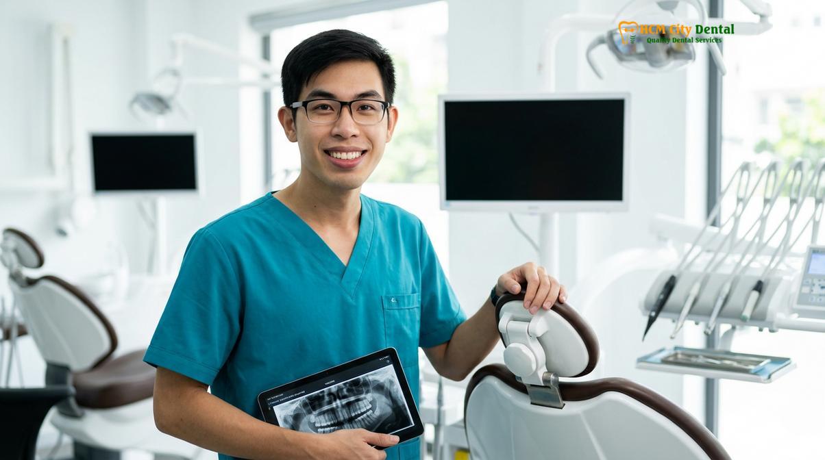 Dr. Nguyen Van Cuong DDS at HCMC Dental Clinic