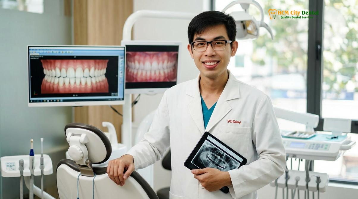 Dr. Nguyen Van Cuong DDS at HCMC Dental Clinic