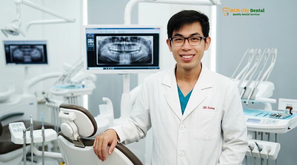 Dr. Nguyen Van Cuong DDS at HCMC Dental Clinic