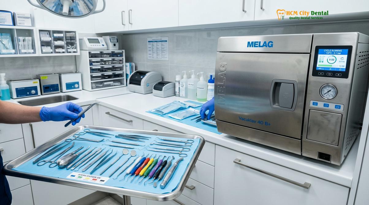 Visual illustration of dental clinic payment methods Vietnam
