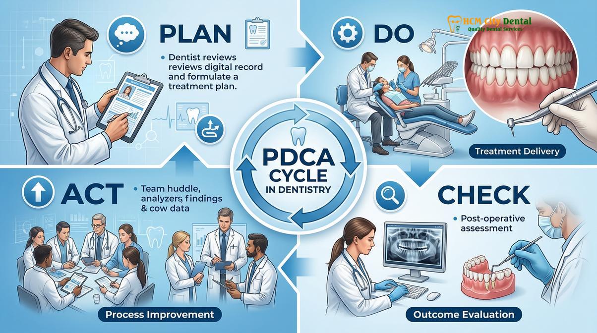Clinical photography related to dental clinic quality certifications Vietnam ISO AACI