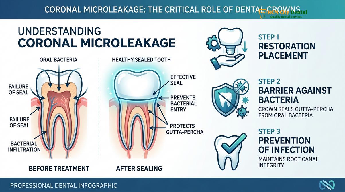 Summary diagram of Crown After Root Canal