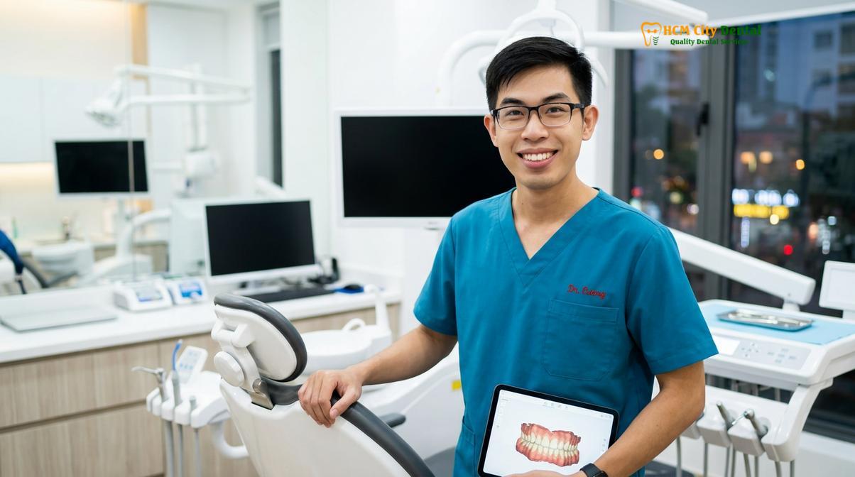 Dr. Nguyen Van Cuong DDS at HCMC Dental Clinic