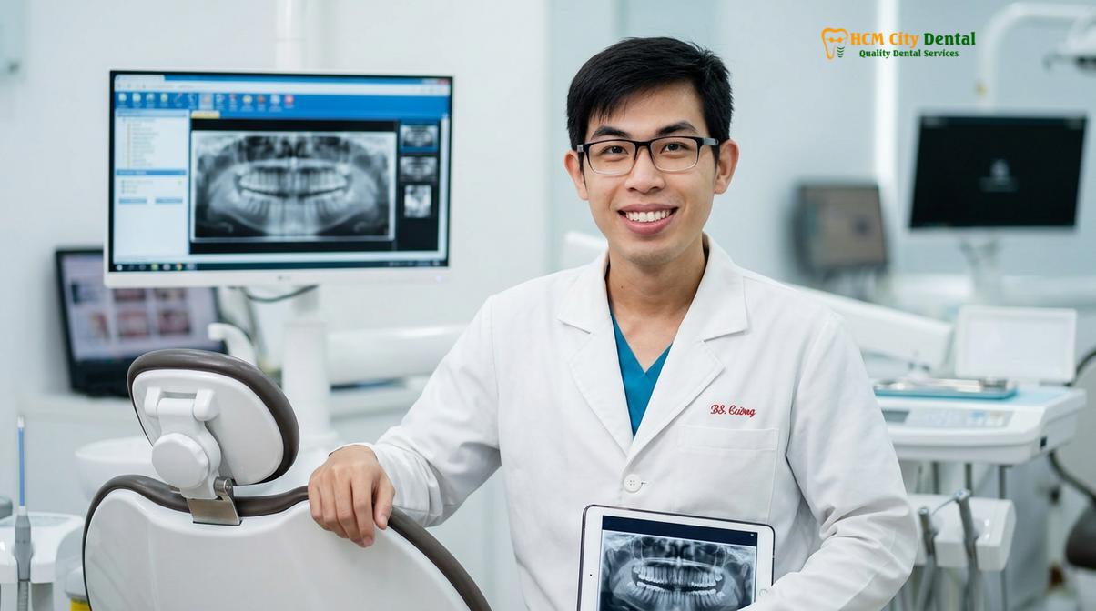 Dr. Nguyen Van Cuong DDS at HCMC Dental Clinic