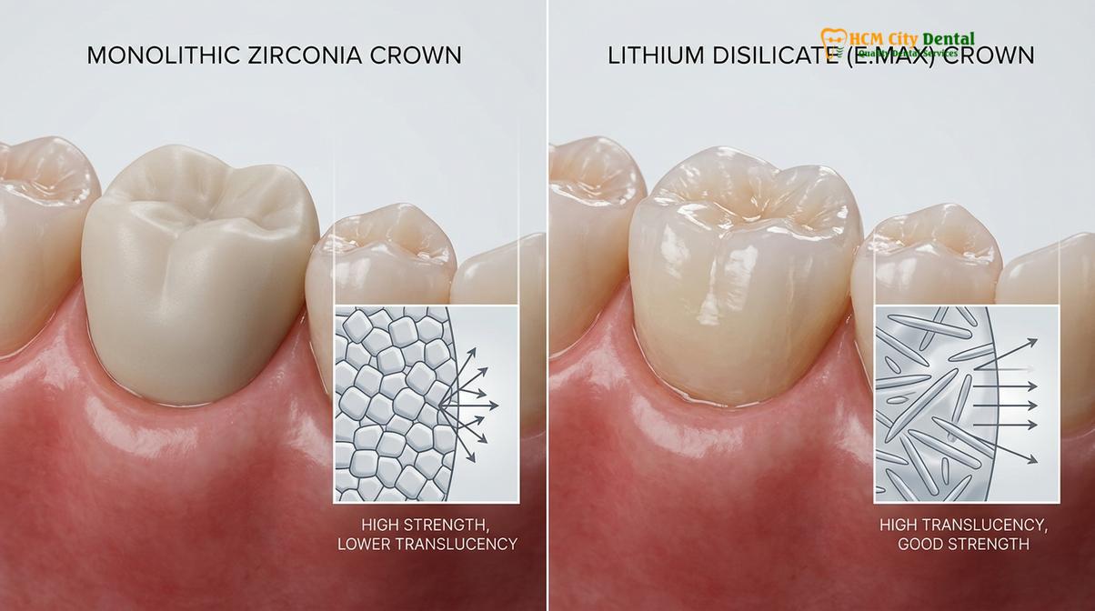 Clinical photography related to dental crown cost vietnam vs usa