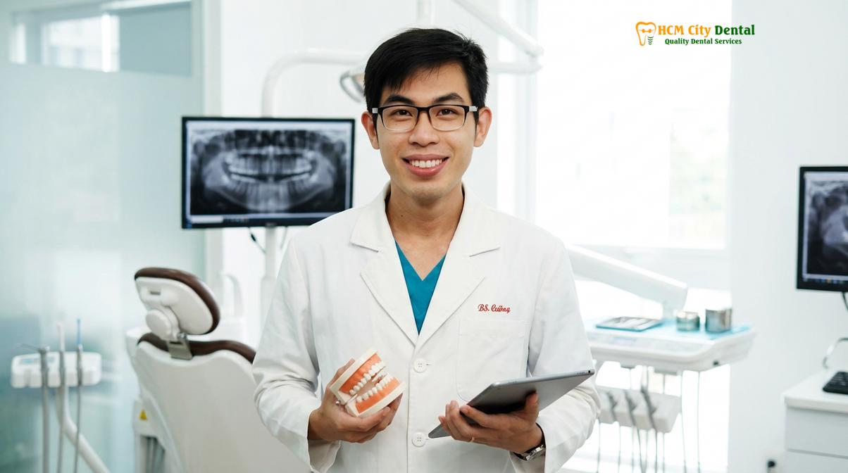 Dr. Nguyen Van Cuong DDS at HCMC Dental Clinic