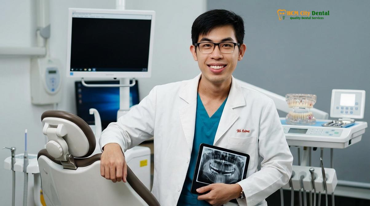 Dr. Nguyen Van Cuong DDS at HCMC Dental Clinic