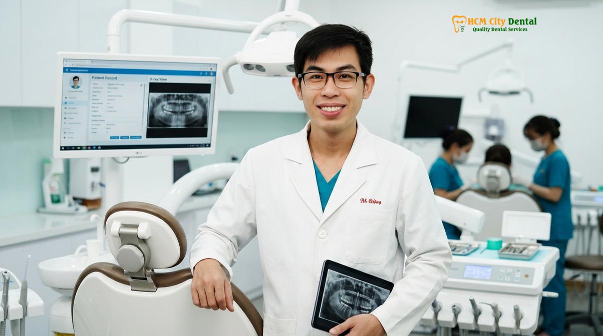 Dr. Nguyen Van Cuong DDS at HCMC Dental Clinic