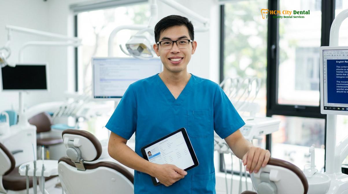 Dr. Nguyen Van Cuong DDS at HCMC Dental Clinic