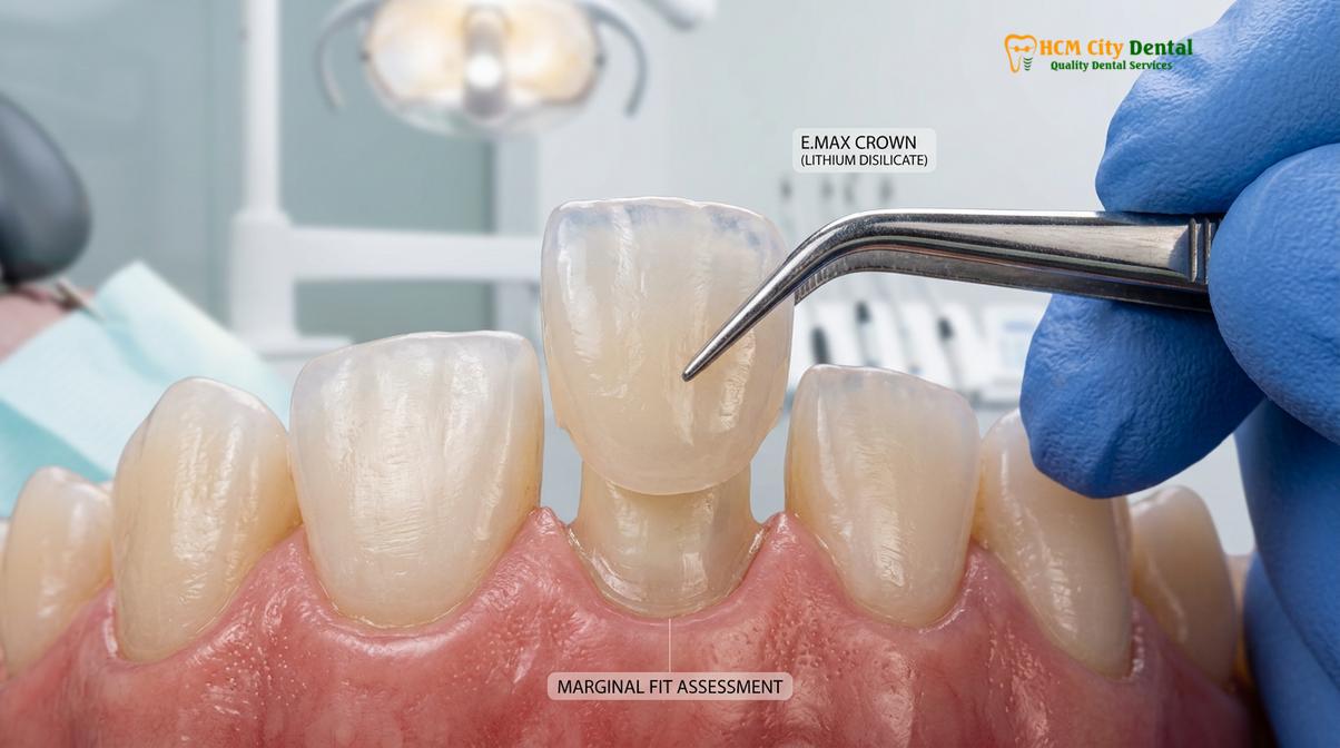 Clinical photography related to dental crown warranty vietnam overseas